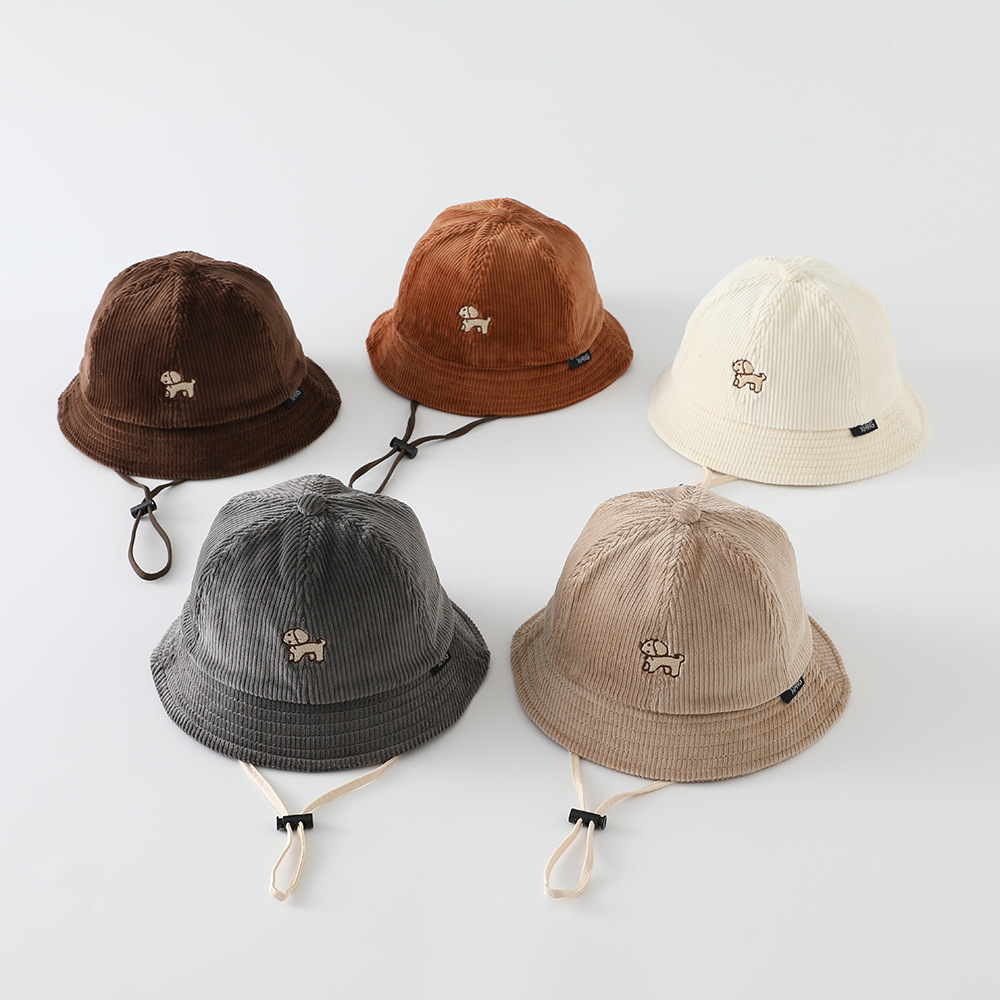 Kids Corduroy Outdoor Leisure  - огляд і ціна Bucket Hat Cotton