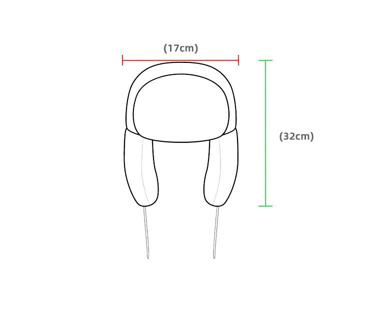Domo Kun Plush Hat Ushanka Cut - огляд і ціна Winter Trapper Hat